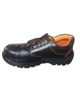 Avon Size-7 Steel Toe PVC Sole Industrial Safety Shoes-GKS02