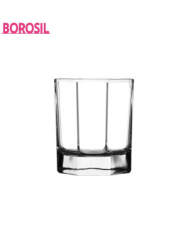 Borosil 170 ml Octa Glass-Set of 6-IJTOCTA0170