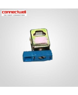 Connectwell 10 Sq. mm Earth Clamp Red Terminal Block-CENC4R