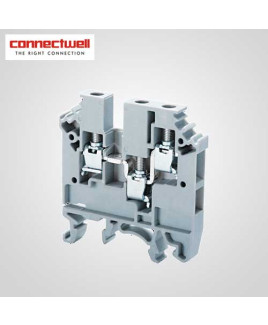 Connectwell 4 Sq. mm Multiple Connection Yellow Terminal Block-CMC1-2Y
