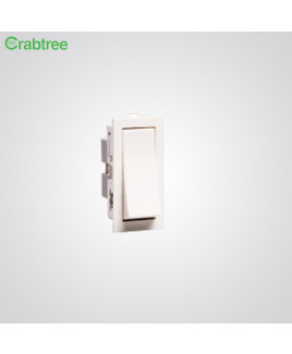 Crabtree Thames 10 Ax One-way Switch (Pack of 20)-ACTSXXW101
