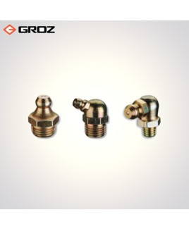Groz 1/8“X 28 Bspt - Taper Thread(Grease Fittings)-GFT/R/1-8/28L