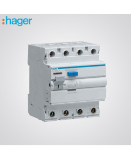 Hager 4 Pole 40A RCCB-CE440Y