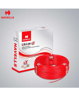 Havells 4mm² Single Core PVC Insulated Flexible Domestic Wire-WHFFDNBL14X0