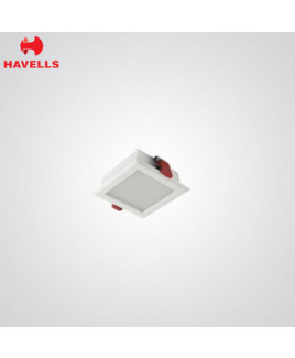 Havells 7W Endura DL Recess mounted Square Down Lighter-LHEWEBP6PL1W007
