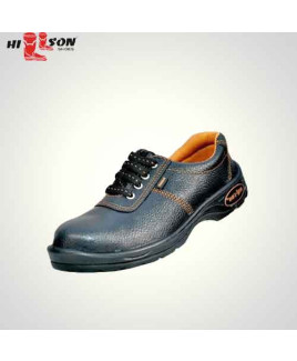 Hillson Size-6 PU Moulded Single Density Safety Shoe-Barrier