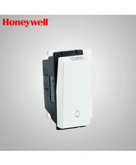 Honeywell 6A 1 Way Bell Push Switch With LED-CW505NWHI