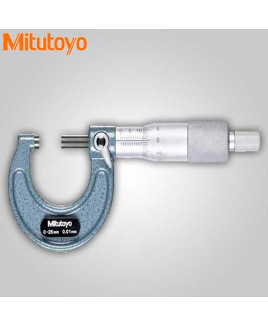 Mitutoyo 0-25mm Outside Micrometer - 103-137