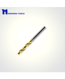 Miranda 4.5 mm Straight Shank TIALN Coated Stub Series Solid Carbide Drill-2045SS