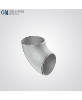 Stainless Steel 304/304L Butt-Weld Pipe Fitting, Short Radius 90 Degree Elbow, Schedule 10s(Pack of- 5)-OTFI-BW-90E-SR-2-1/2"-10-304