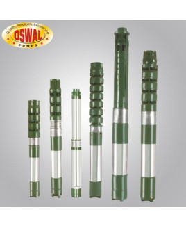 Oswal Three Phase 1 HP 7 Stage Submersible Borewell Pumpset-OSW-50A
