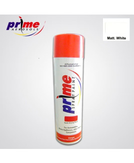 Prime Aerosol Matt. White All Purpose Spray Paint-Pack Of 25