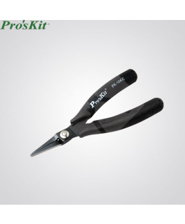 Proskit 145mm Flat Nose Plier W/Conductive Handle-1PK-104-E