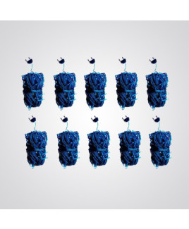 Ryna 4m Blue Color Rice Light-Pack of 10