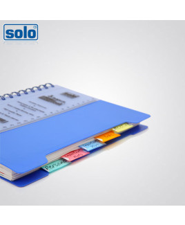 Solo A5 Size 5-Subjects Note Book With Divider(300 Pages)-NB 555
