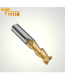 Totem 2 mm Dia Hi-Feed Centre Cutting Solid Carbide End Mill-FBK0500008