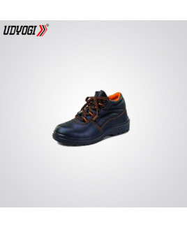 Udyogi Size-5 High Ankle Genuine Grain Leather Shoe -TANGO AK