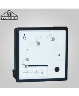 Yokins 25-50A Moving Coil Analog Panel Ammeter-MR 48