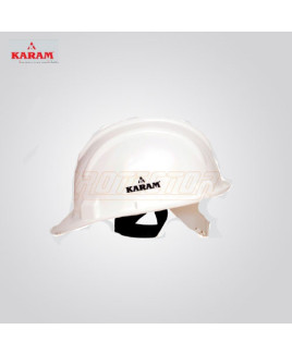 Karam Nap Type White Safety Helmet-PN 501