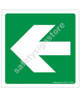 3M Converter 105X105 mm Fire Exit Emergency Sign-FE317-105PC-01