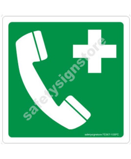 3M Converter 105X105 mm Fire Exit Emergency Sign-FE567-105PC-01