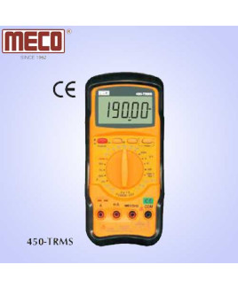 Meco 4½ Digit 19999 Count TRMS Manual Ranging Digital Multimeter-450-TRMS