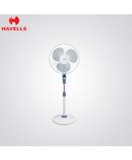 Havells 400 mm Blue Colour Pedestal Fan-Sprint LED