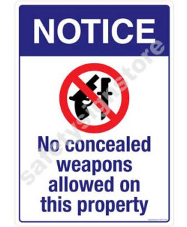 3M Converter 210X297mm Property & Security Signs-PS615-A4V