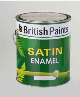 British Paints Satin Finish Enamel GR-I White (0.5 Ltr.)