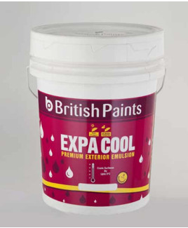 British Paints Expa Cool Pemium Exterior Emulsion GR-I White (4 Ltr.)