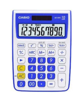 CASIO Mini Desk Calculator-MS-10 VC-BE