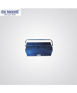 DE-NEERS 425 mm Tool Box With Compartment(3 Trays) Without Packing 