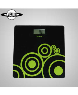 VENUS Black Electronic Digital Body Weight Weighing Scale Eps-2001
