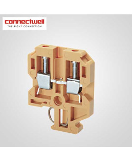 Connectwell 4 Sq. mm Standard Beige Terminal Block-CTS2.5