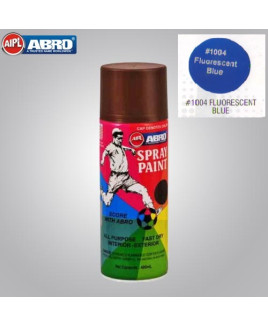 Abro Fluorescent Blue Spray Paint-Pack Of 12