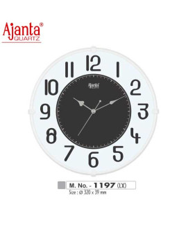 Ajanta 320X39mm Sweep Clock-1197-LX