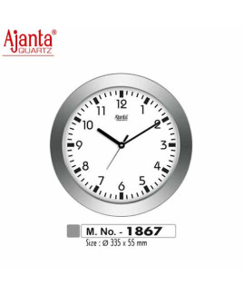 Ajanta 335X55mm Sweep Clock-1867