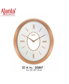 Ajanta 326X287X45mm Sweep Clock-2387