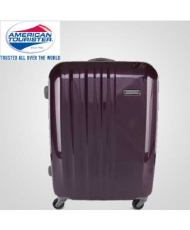 American Tourister 55 cm Stream Alfa Plus Purple Hard Luggage Spinner-16W-001