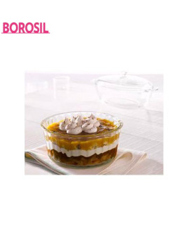 Borosil 1.5 Ltr Souffle Dish-IH22DH01215