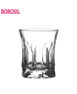 Borosil 235 ml Velvet Glass-Set of 6-IJTVELVE235