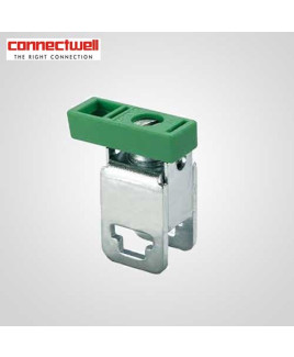 Connectwell 35 Sq. mm Earth Clamp Green Terminal Block-CENC35G