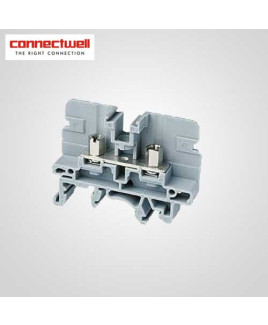 Connectwell 6 Sq. mm Stud Type Grey Terminal Block-CSB3/N3UL