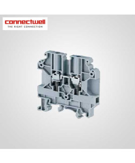 Connectwell 4 Sq. mm Disconnect And Test Grey Terminal Block-CTS4USC
