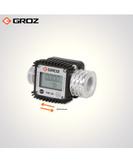 Groz 1" BSP(M) X 1" BSP(F) Digital Fuel Meter-FM/20/0-1/BSP