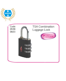Harrison Travel Series Combination Lock-Code: 0598