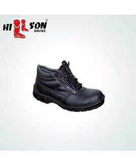 Hillson Size-10 PU Moulded Single Density Safety Shoe-Rockland