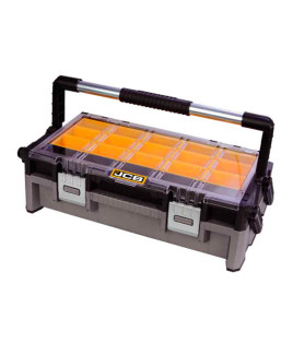 JCB 2 tray cantilever organizer tool box-22025053