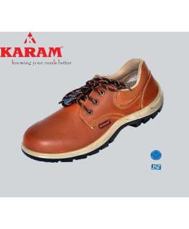 Karam Size-7 Executive Safety Shoe-FS 61