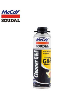McCoy Soudal 500ml GF Gun and Foam Cleaner (Pack Of 24)